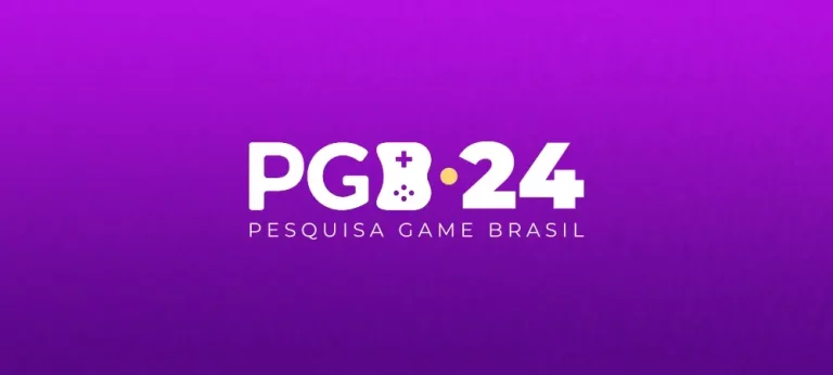 Logo da PGB 24 com fundo roxo